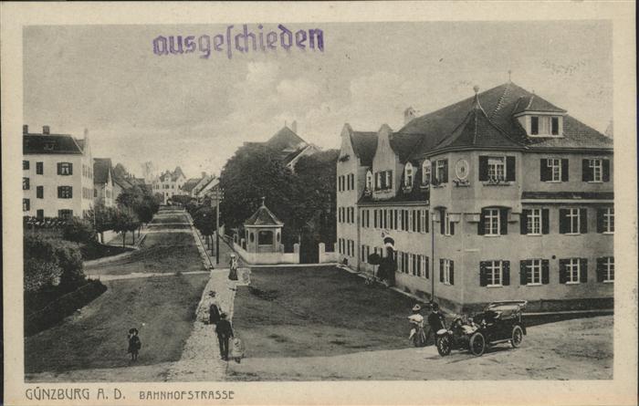 Guenzburg Bayern Bahnhofstrasse