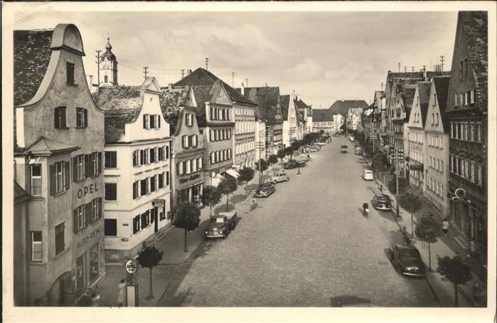 Guenzburg Bayern Marktplatz