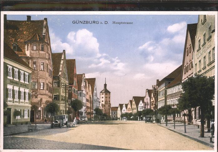 Guenzburg Bayern Hauptstrasse
