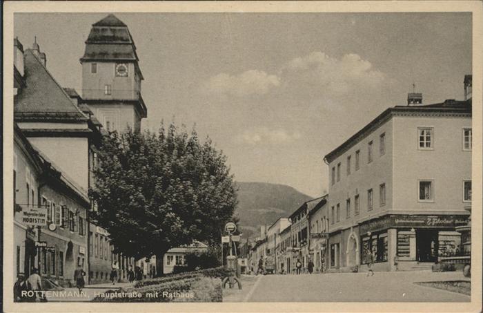 Rottenmann Steiermark Hauptstrasse Rathaus