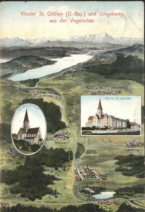 St Ottilien Eresing Fliegeraufnahme Kloster