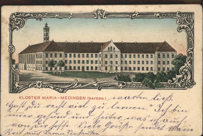 Dillingen Donau Kloster Maria Medingen