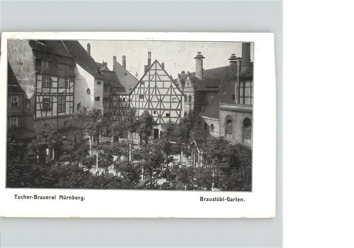 Nuernberg Tucher Brauerei Braustübl Garten