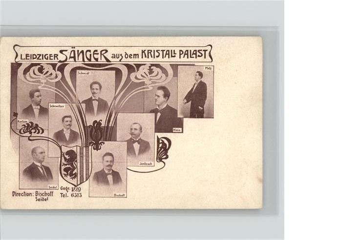 Leipzig Sänger Kristall Palast