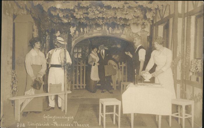 Koenigsbrueck Gefangenenlager Franzosen Theater
