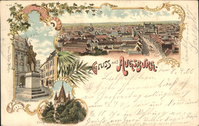 Augsburg Fugger Denkmal