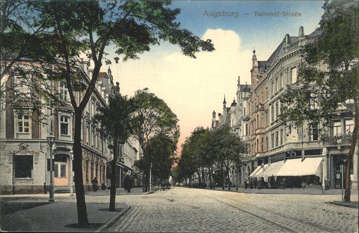 AUGSBURG  CITY Bahnhofstrasse