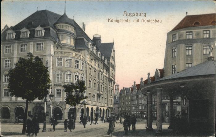 Augsburg Königsplatz Königsbau