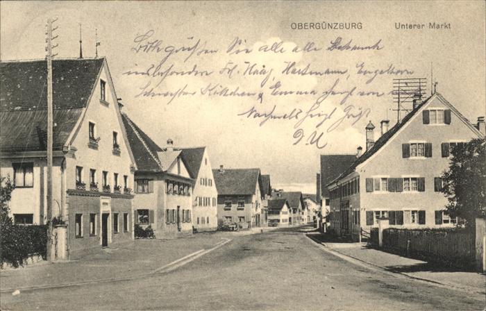 Oberguenzburg Unterer Markt