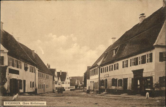 Binswangen Dillingen Obere Wirthstrasse