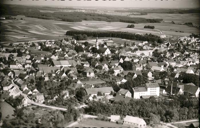 Mering Schwaben Fliegeraufnahme