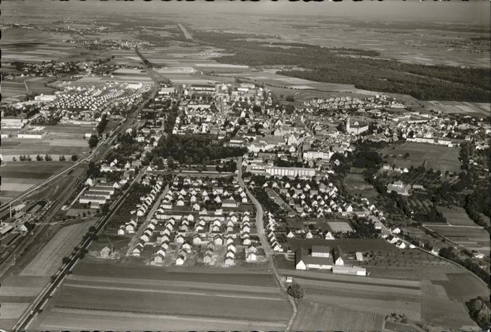 Dillingen Donau Fliegeraufnahme