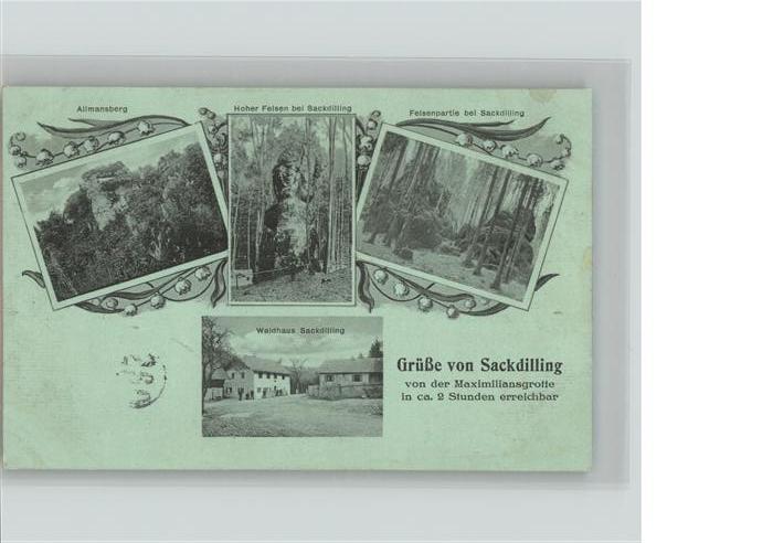 Sackdilling Altmansberg Hoher Felsen Waldhaus