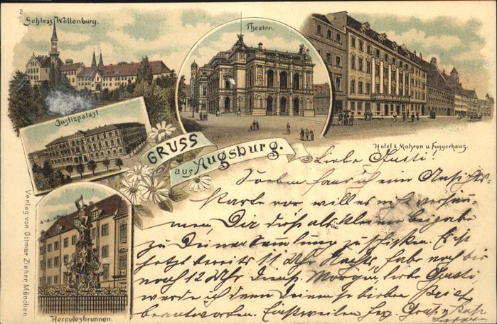 Augsburg Theater Schloss Wöllenburg Justizplalas