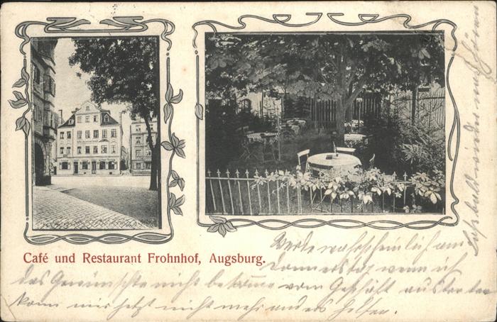 Augsburg Cafe Restaurant Frohnhof