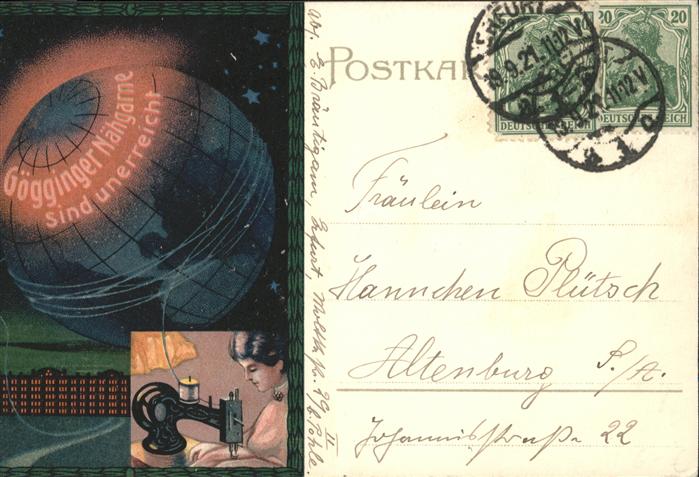 Goeggingen Bayern Nähgarne