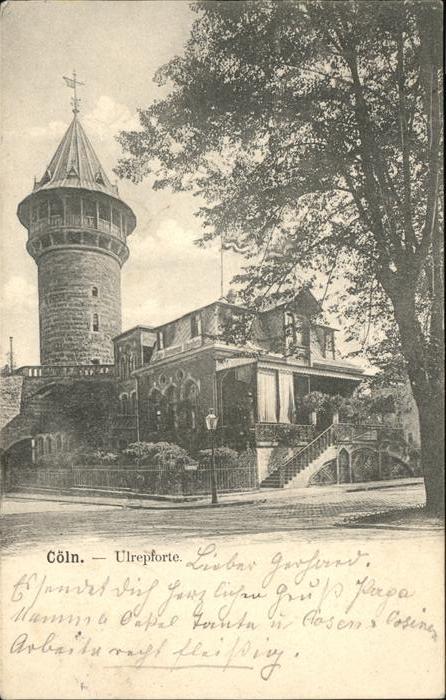 Koeln Rhein Ulrepforte