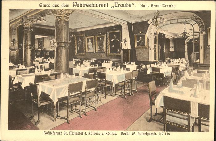 BERLIN  CITY Wein Restaurant Traube