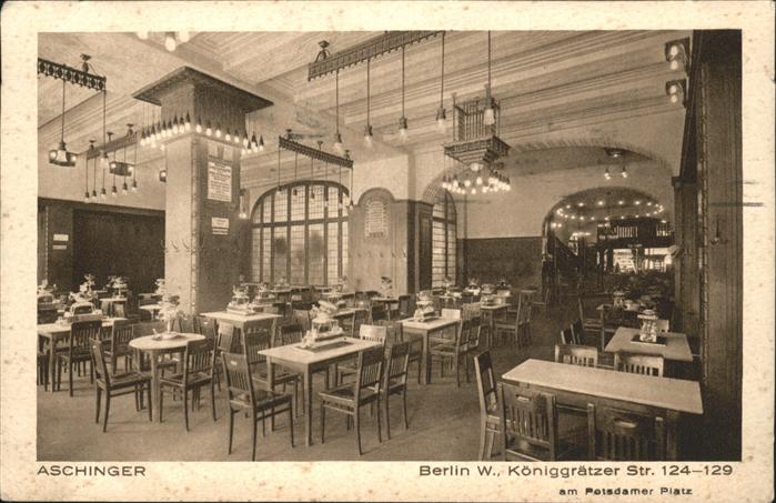 Berlin Aschinger Königgrätzer Strasse