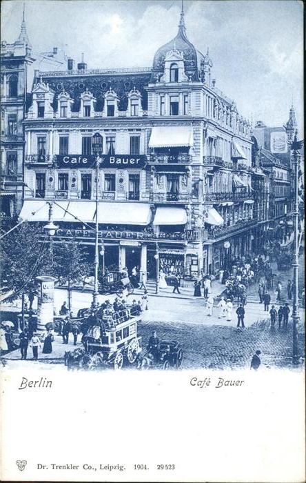 Berlin Cafe Bauer