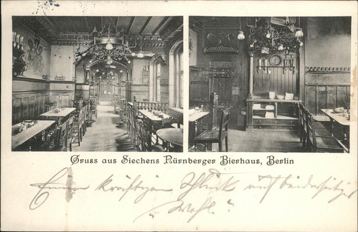 Berlin Siechens Nürnberger Bierhaus