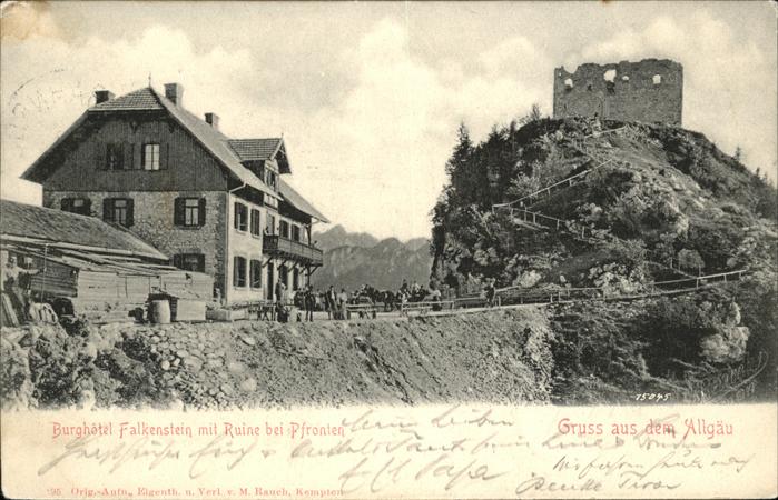 Pfronten Burg Hotel  Falkenstein