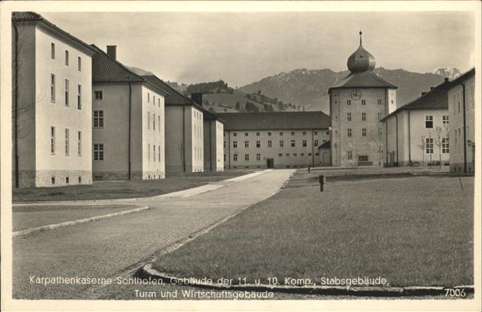 Sonthofen Oberallgaeu Karpathenkaserne
