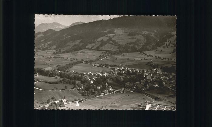 Nesselwang Allgaeu Bayern Fliegeraufnahme