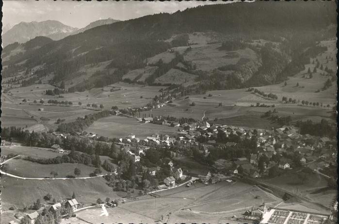 Nesselwang Allgaeu Bayern Fliegeraufnahme