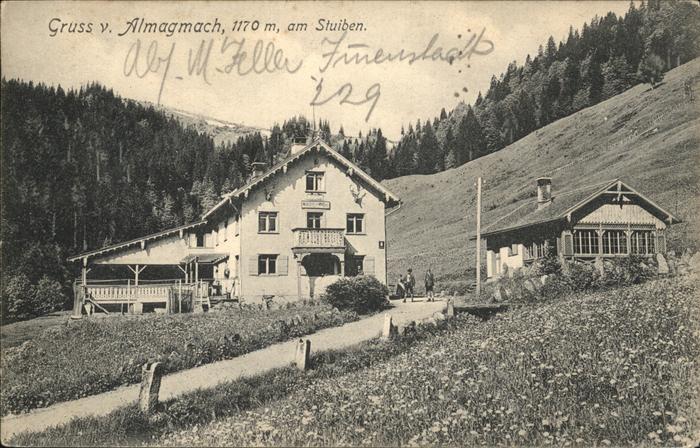 Immenstadt Allgaeu [Stempelabschlag] Almagmach
