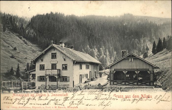Immenstadt Allgaeu Almagmach Stuiben