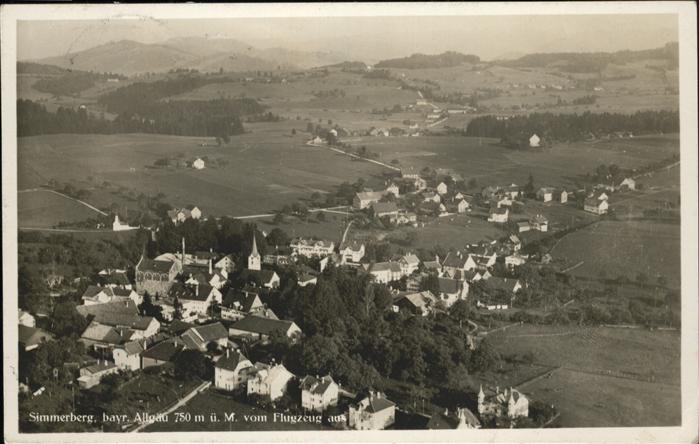 Simmerberg Fliegeraufnahme