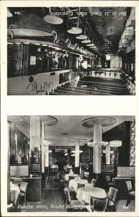 HAMBURG  CITY Bar St Pauli Eigelstein Koeln Grosse Budengasse