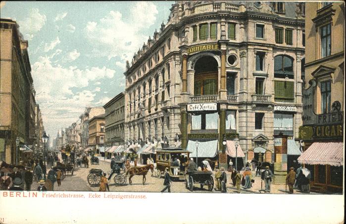 Berlin Friedrichstrasse Ecke Leipzigerstrasse