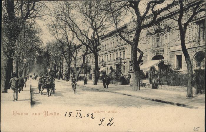 Berlin Bellevuestrasse Kutsche
