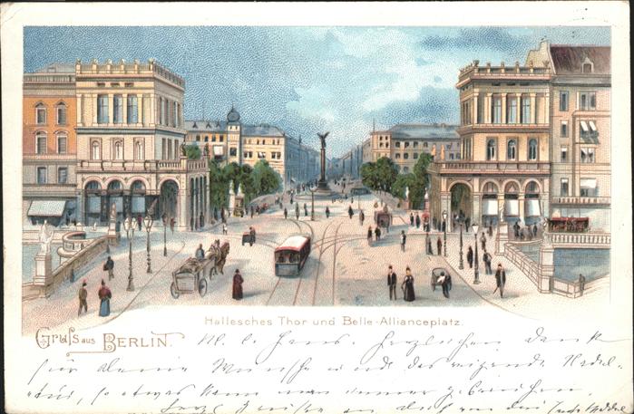 Berlin Hallesches Thor Belle Allianceplatz Kut