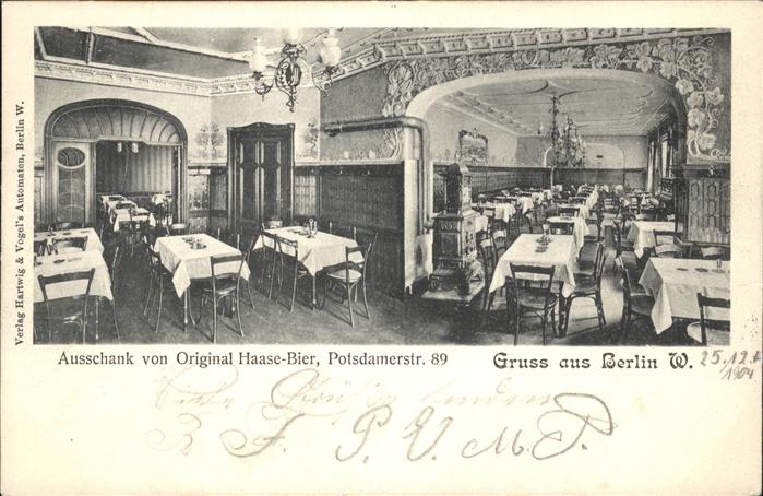 Berlin Ausschank Haase Bier