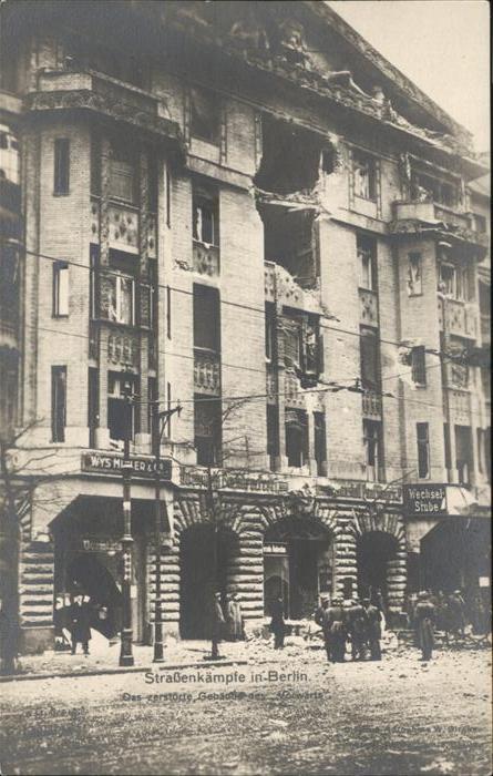 Berlin Strassenkämpfe