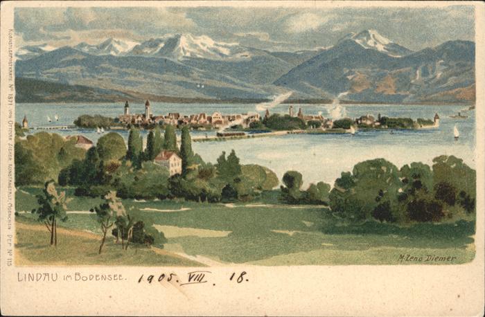 Diemer Zeno Litho Künstler Zeno Diemer