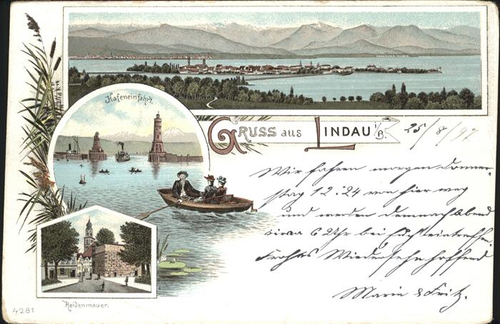 Lindau Bodensee Hafeneifahrt