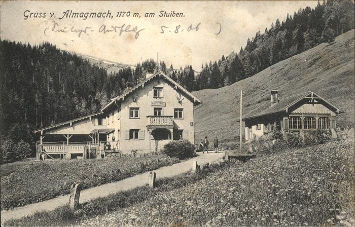 Immenstadt Allgaeu [Stempelabschlag] Almagmach