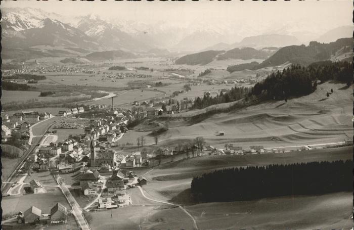 Blaichach Allgaeu Fliegeraufnahme