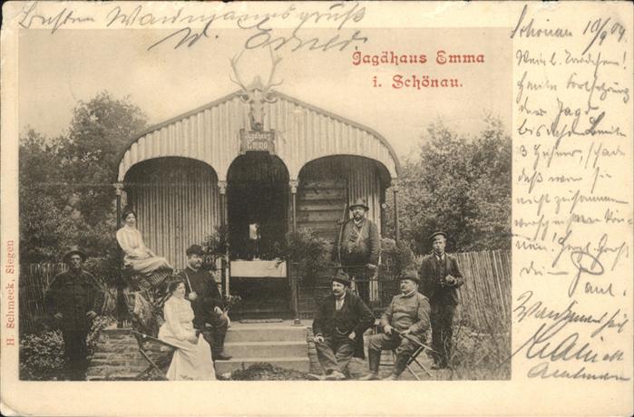 Schoenau Gruenenbach Jagdhaus