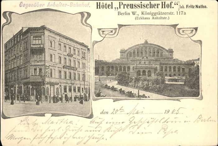 Berlin Hotel Preussischer Hof