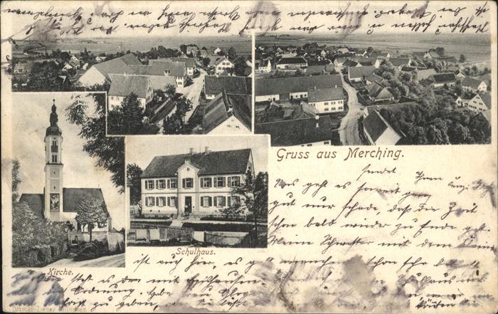 Merching Schulhaus Kirche