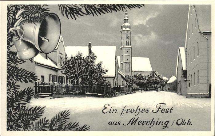 Merching Glocke Winter Weihnachten