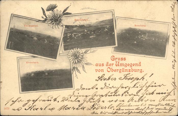 Oberguenzburg Ebersbach Ronsberg