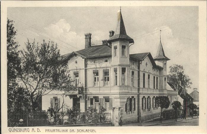 Guenzburg Bayern Privatklinik Dr Schlaegel