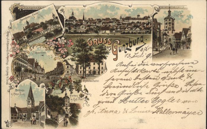 Guenzburg Frauen Kirche Kloster Hauptstrasse Engl