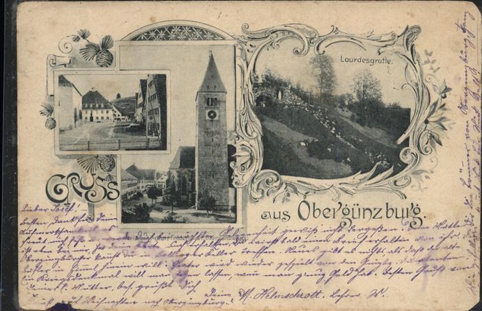 Oberguenzburg Lourdesgrotte